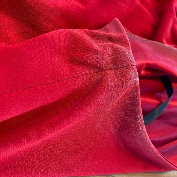 Laundry By Shelli Segal Sexy Red Dress Size 4 - Picture 5 of 7